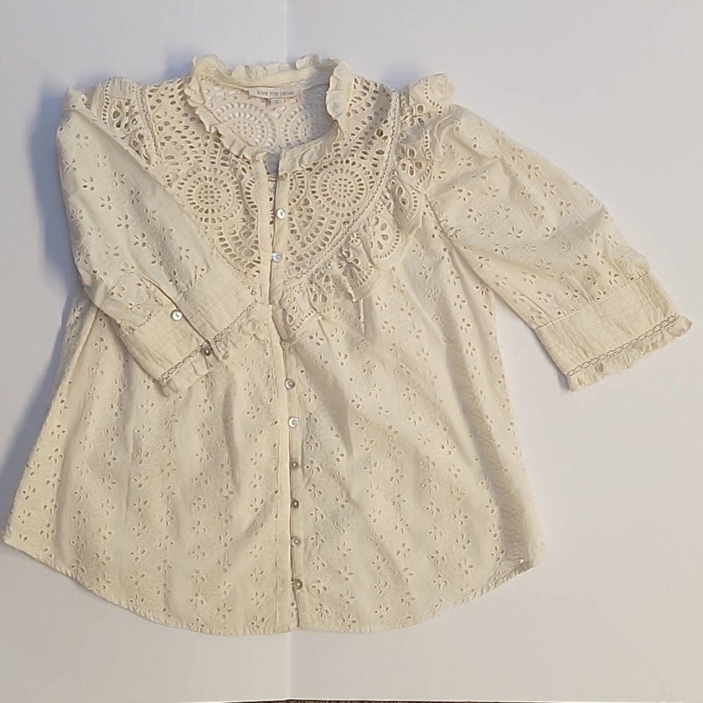 Gently worn Love the Lable blouse
